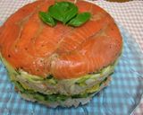 お寿司ケーキ スモークサーモン 鮭ほぐし作り方13写真