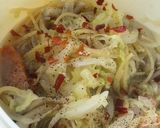 １人ランチ☆　レンジｄｅスープパスタ作り方7写真