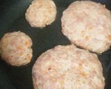 お手軽★　豚こま肉で♪やわらかハンバーグ作り方6写真