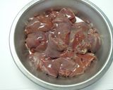 鶏レバーの甘辛炒め作り方2写真