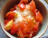 トマトとしらすと塩昆布の梅わさび丼作り方2写真