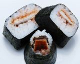 おにぎり型de蒲焼の押し寿司作り方8写真