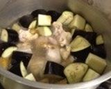 鶏とナスとじゃがいものあっさり煮作り方2写真