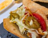 コーントルティーヤで作る沖縄タコス🌮作り方14写真