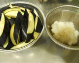 簡単☆ナスの揚げびたし作り方1写真