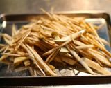 フライドごぼう　カレー味作り方1写真