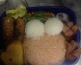 キャラ弁 エルモ作り方3写真