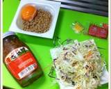 混ぜるだけ！冷製なめ茸納豆と野菜のパスタ作り方2写真