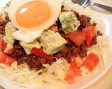 ☆甘辛ミンチとアボカドのワサビマヨ丼☆作り方8写真