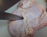 鶏もも肉のカリカリ焼き～ズッキーニソース作り方1写真