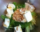 水菜☆シャキシャキサラダ作り方3写真
