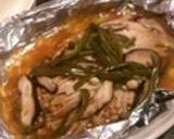 フライパンで♪鮭ときのこのホイル焼き作り方16写真