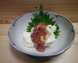 冷チーズの酒盗のせ作り方2写真
