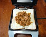 冷凍食パン＆残りカレーdeホットサンド作り方4写真