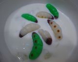 リアル幼虫しらたま作り方10写真