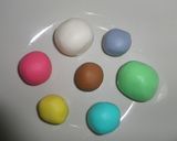 カラフルいも虫作り方1写真
