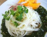 超簡単！美味しい！モロヘイヤそうめん♡作り方6写真