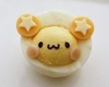 キャラ弁おかず・ゆで卵で＊うーたん作り方8写真