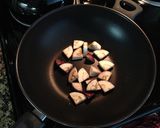 茄子とトマトの赤いマカロニグラタン作り方5写真