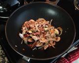 茄子とトマトの赤いマカロニグラタン作り方8写真