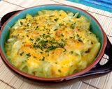 茄子とトマトの赤いマカロニグラタン作り方13写真