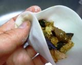 なすと大葉の味噌餃子作り方4写真