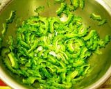 ゴーヤーとコーンの豆腐チヂミ作り方1写真