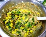 ゴーヤーとコーンの豆腐チヂミ作り方2写真