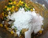ゴーヤーとコーンの豆腐チヂミ作り方3写真