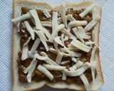 朝食に☆チーズカレートースト作り方1写真