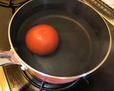 ＊完熟トマトと貝割れのサラダ＊作り方1写真