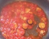 茄子と豚肉のトマトソースパスタ作り方4写真