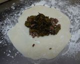 豚と高菜漬けのお焼き作り方6写真