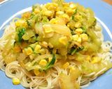 醤油麹ととうもろこしのぬか漬けで冷製麺作り方3写真