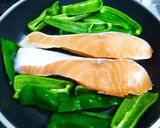 鮭とピーマンの胡麻甘酢漬け作り方3写真
