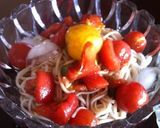 冷製トマトのカッペリーニ風作り方4写真