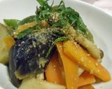 茄子ときのこの酢味噌炒め作り方6写真