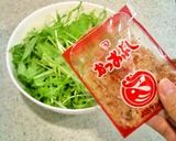 水菜とチーズのわさびdeピリッとサラダ★作り方6写真