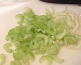 セロリの生ハム漬け。作り方2写真