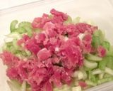 セロリの生ハム漬け。作り方4写真
