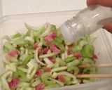 セロリの生ハム漬け。作り方5写真