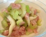 セロリの生ハム漬け。作り方7写真