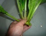 小松菜（青菜）のおひたし　京都カフェ作り方1写真