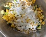 とうもろこしのライスペーパーガレット🌽作り方2写真