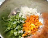 刻みぬか漬けの納豆ご飯作り方2写真