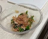 ほうれん草とオクラの鰹節おひたし作り方10写真