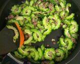 肉味噌でゴーヤチャンプルー！作り方4写真