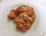 夏野菜☆ゴーヤ入りカレー風味の焼きそば作り方2写真
