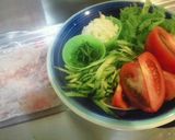 白滝だけど…ぶっかけそうめんゴマダレ編作り方1写真