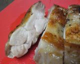 鶏もも肉のカリカリ焼き～ズッキーニソース作り方13写真
